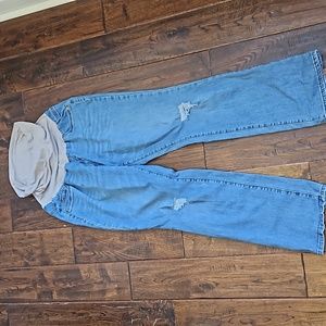 Indigo Blue Maternity Jeans XL